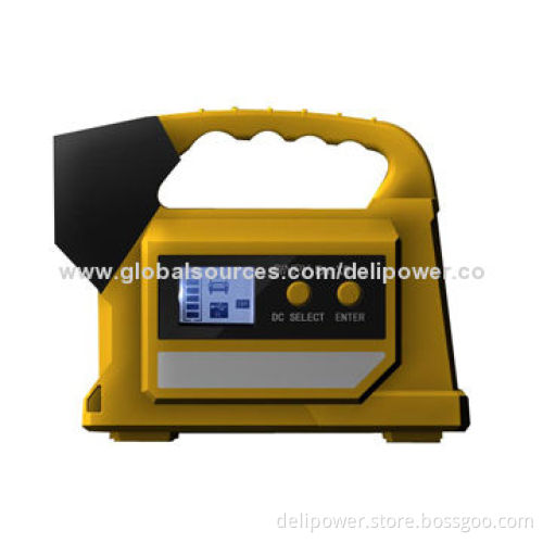 Car battery with 5V/12V/19V DC output, high-performance, 4400mAh, LiFwP04 cells